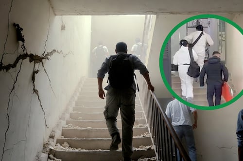 “Ya no aguanto más”: hombre muere durante evacuación por sismo en la CDMX