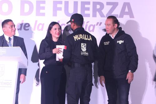 Sandra Cuevas anuncia la implementación del modelo de seguridad “Blindar Cuauhtémoc”