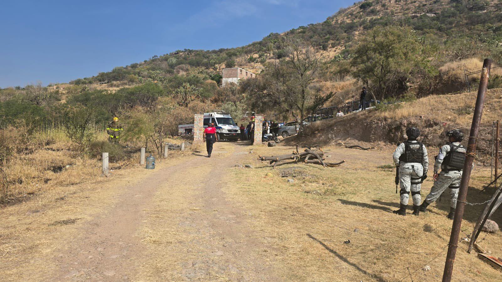 Explota polvorín en Los Castillos.