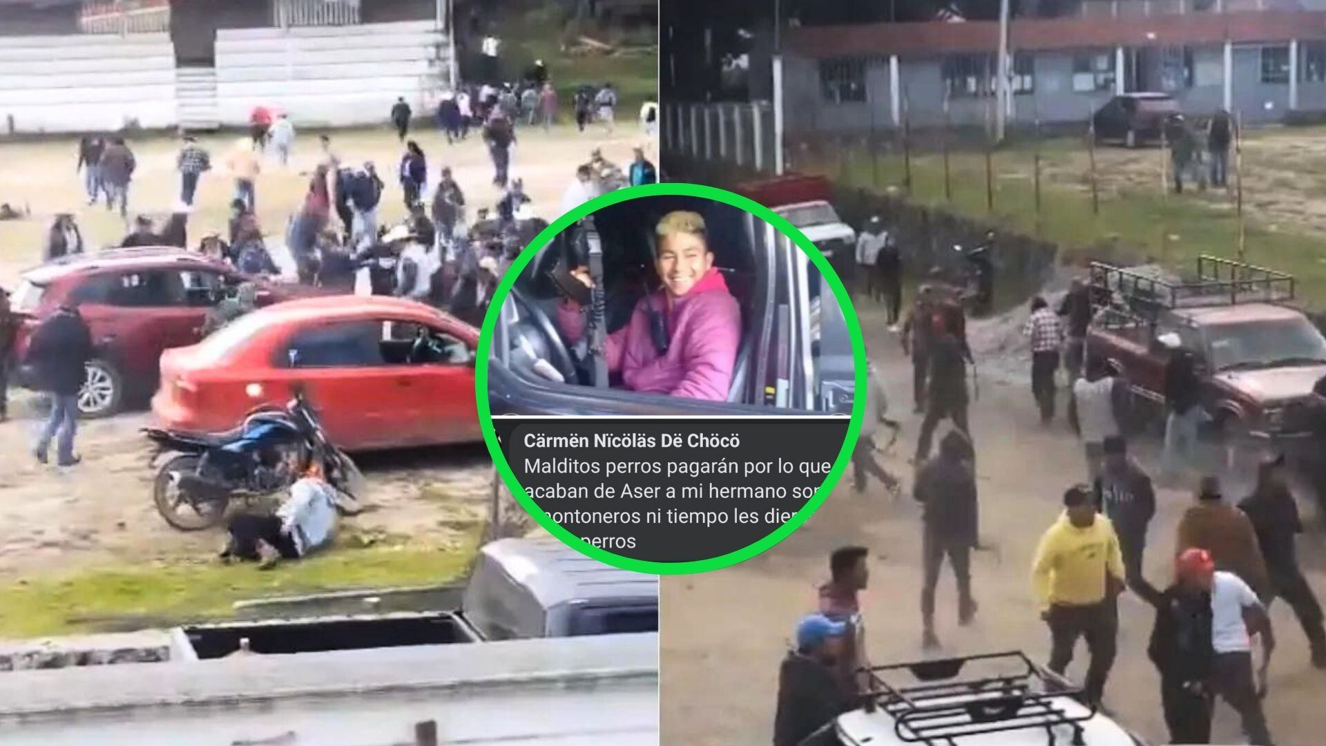 Cristóbal Nicolás fue rodeado y posteriormente atacado a machetazos por los pobladores de Texcaltitlán.