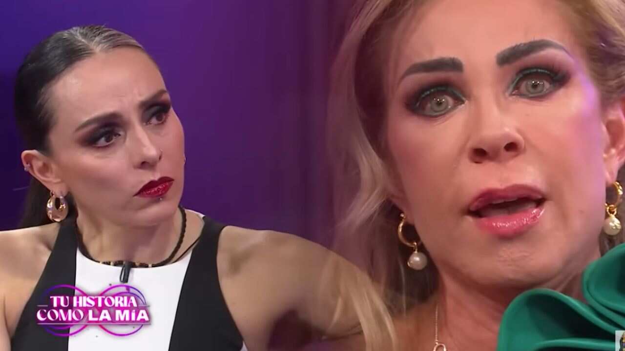 La conductora rompió en llanto durante la entrevista con Ivonne Montero.