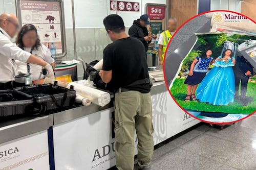 Descubren cocaína oculta en obras de arte en el AICM: detienen a extranjero