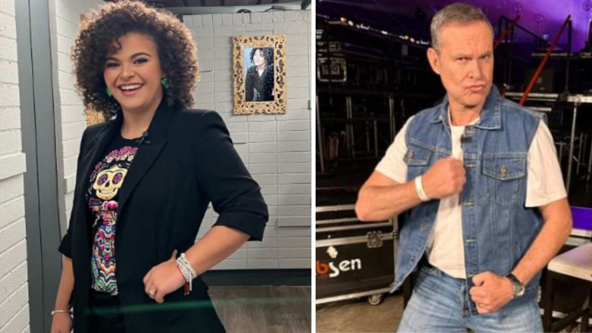 Lucerito y Alan Tacher hijo