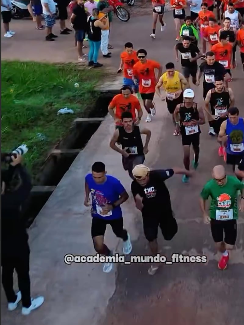 Isaque corrió en estado etílico
