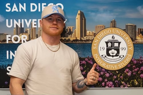 Los millones que gastará el Canelo Álvarez por estudiar la universidad en San Diego