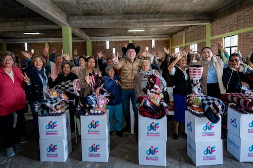 Entrega Rodrigo Monsalvo 5 mil despensas a adultos mayores durante diciembre