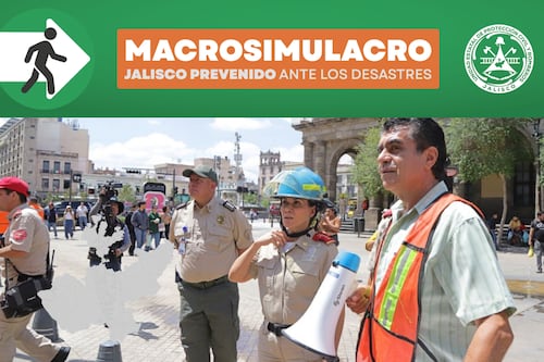 Preparan en Jalisco primer macro simulacro de 2026 con sismo hipotético de magnitud 8.0