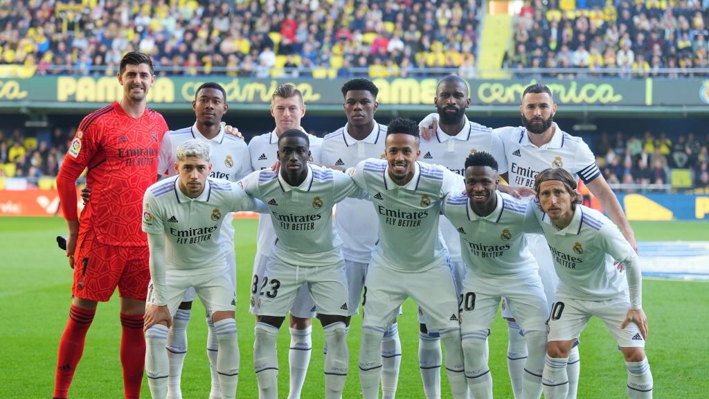 Real Madrid presentó su 11 inicial con jugadores de 7 nacionalidades.