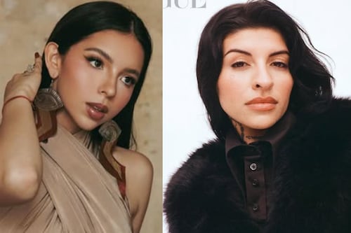 ¡El “zoom” que la delató! Captan a Ángela Aguilar viendo fotos de Cazzu por un descuido de Kunno