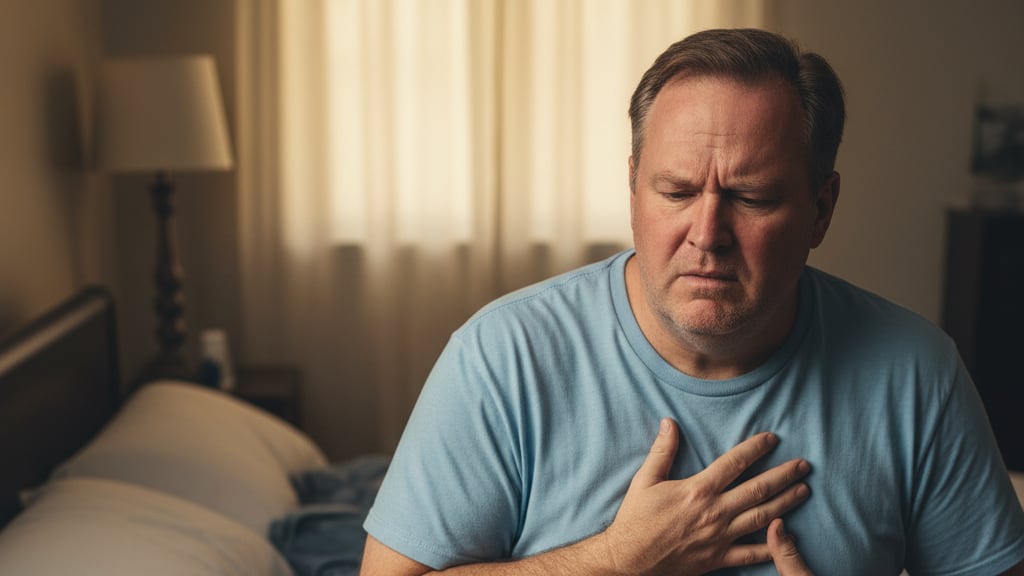 Persona con colesterol alto