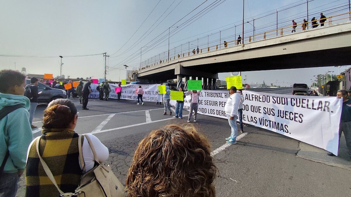 La circulación vial se complicó en dirección hacia la CDMX. (Especial)