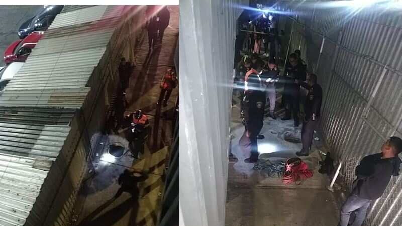 Palacio de los Deportes: mujeres caen a coladera y mueren ahogadas