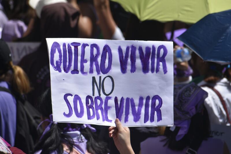 Marcha 8M 2024 en CDMX por el Día Internacional de la Mujer