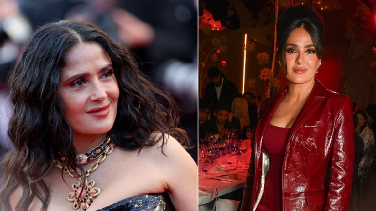 Resaltando su belleza latina: Salma Hayek y el sensual bikini del color que trasmuta las energías