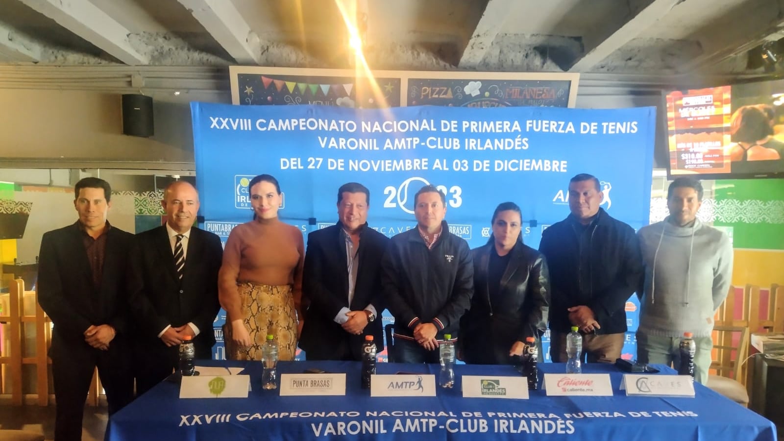 El XXVIII Campeonato Nacional de Primera Fuerza de Tenis Varonil AMTP repartirá una bolsa de un millón de pesos.