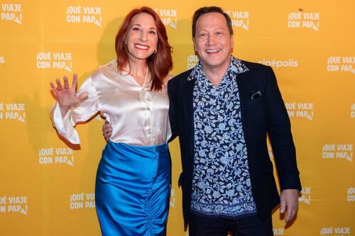 Rob Schneider y Mónica Huarte llegan a la pantalla grande con “¡Qué viaje con papá!”