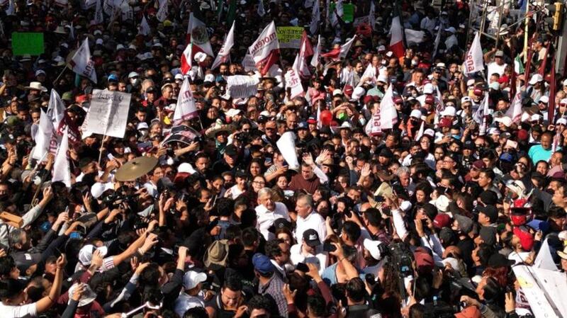 Marcha AMLO.