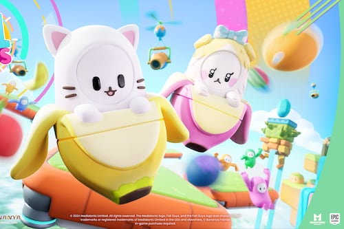 Crunchyroll y Fall Guys lanzan colaboración con “Bananya”