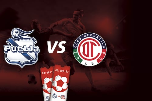 Puebla vs Toluca, te regalamos boletos.