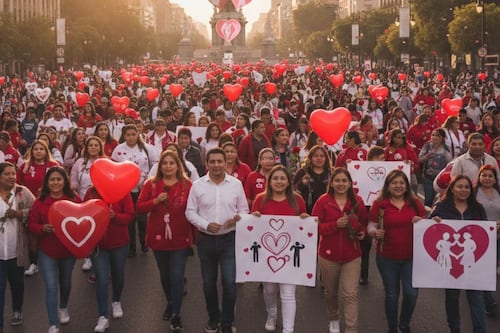 Estas son las marchas y movilizaciones en CDMX este 14 de febrero por San Valentín