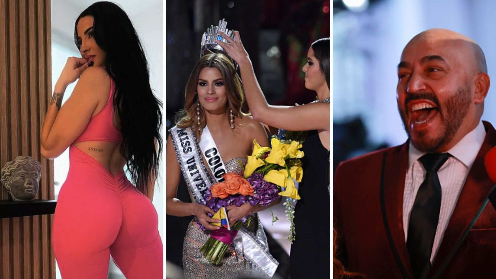 Fotomontaje: (Patricia Corcino/Foto: Instagram) (Ariadna Gutiérrez/Foto:GettyImages)(Lupillo Rivera/Foto:Getty Images)
