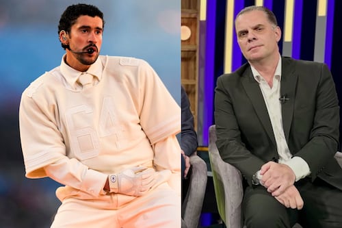 Martinoli reaparece con todo y destroza a Bad Bunny tras su presentación en el Super Bowl LX