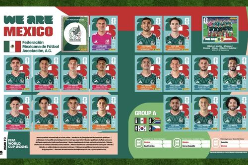 Álbum del Mundial 2026 desata polémica: exhiben errores graves con jugadores del Tri que ni irían a la Copa