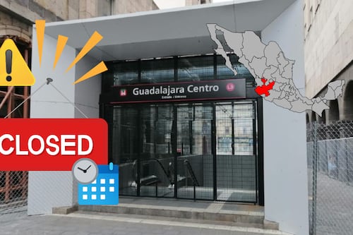 Cierran la estación Guadalajara Centro de la L3 hasta nuevo aviso tras protestas