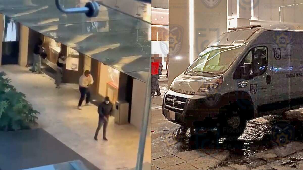 FGJ investiga asalto en plaza Antara