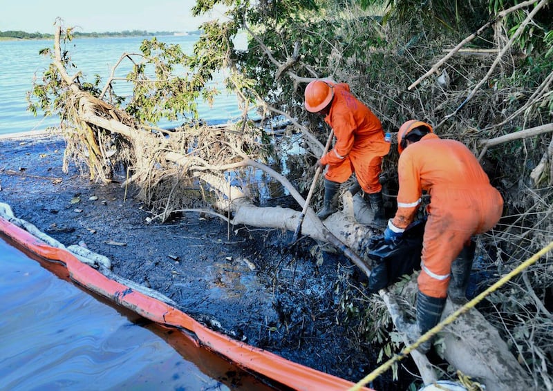 Pemex derrame de hidrocarburo