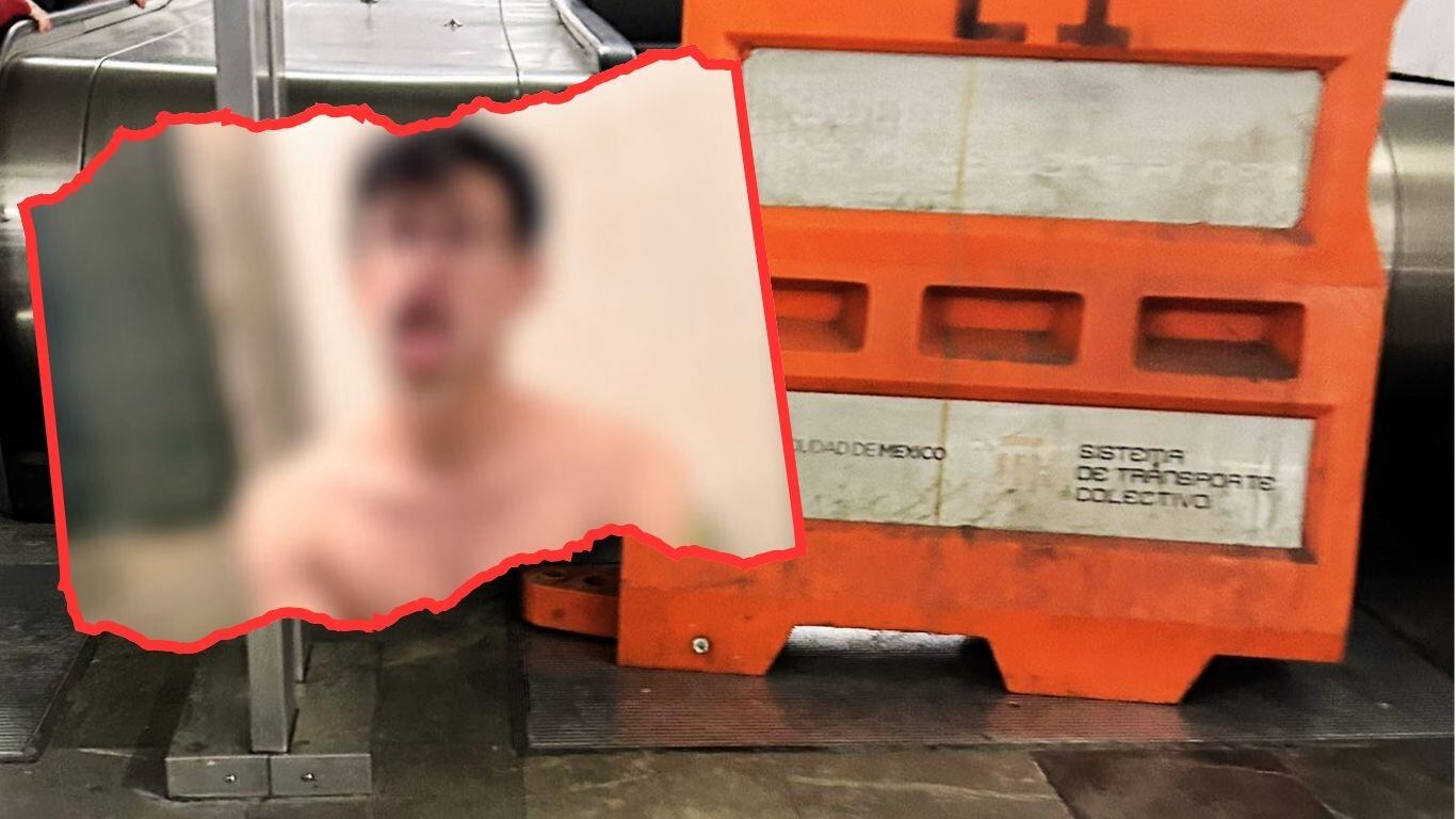 Metro CDMX responde a desnudo en instalaciones