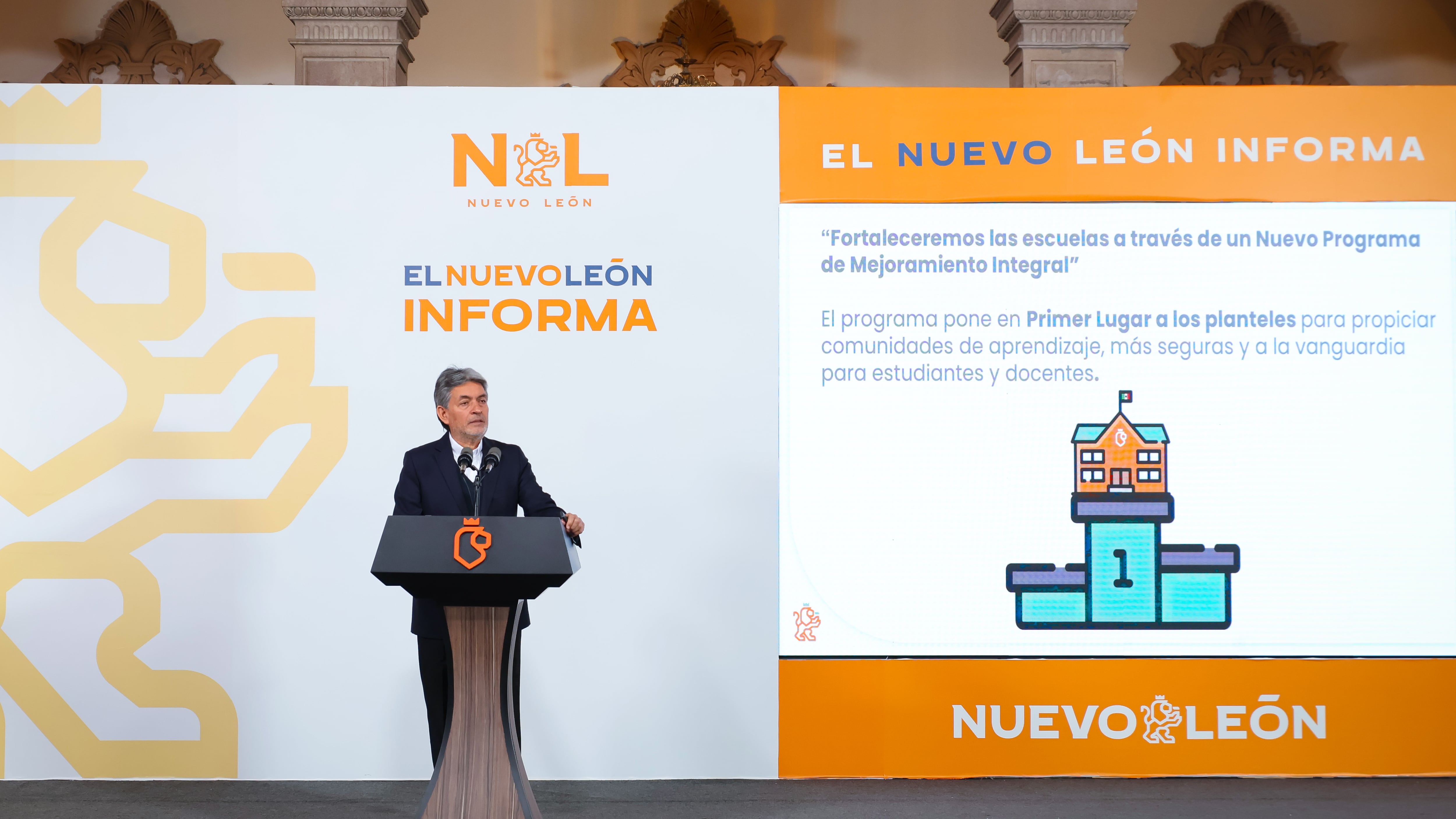 Juan Paura García indicó que el objetivo principal es rehabilitar todas nuestras escuelas de nivel básico en el Estado.