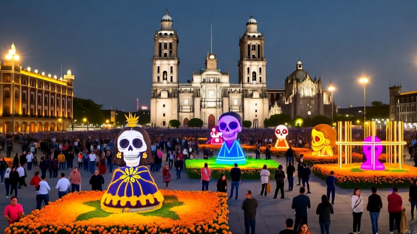 El arte y la cultura toman las calles con música y desfiles que rinden tributo a la vida y la muerte en escenarios emblemáticos como Reforma, Tláhuac y el Zócalo.