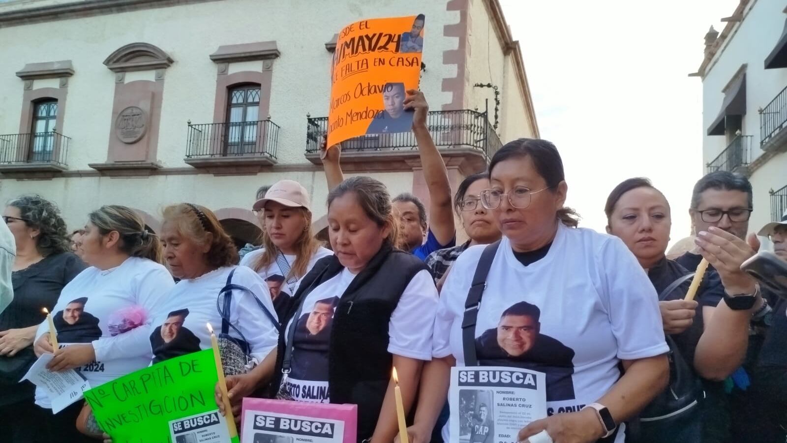 Querétaro se sumó al luto nacional por Teuchitlán, Jalisco.