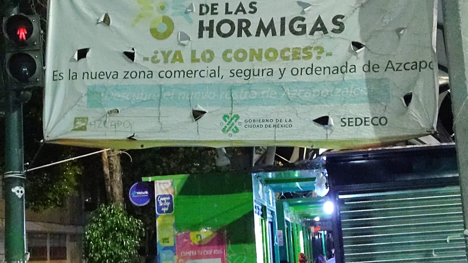 Paseo de las hormigas, Azcapotzalco.