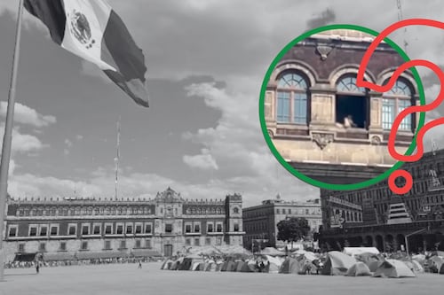 ¿Sí es real? Difunden segundo video de la mujer tomando el sol en el Palacio Nacional