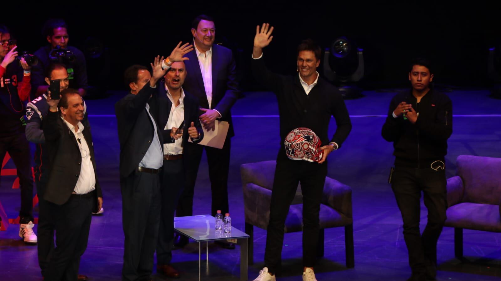 Tom Brady se presentó en el EXMA: Héroes & Doers 2023.