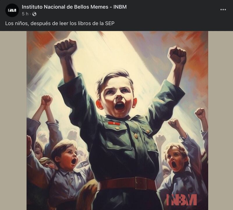 Memes de los libros de texto de la SEP.