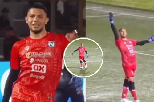Video:De la pasarela a la cancha, portero conquista las redes con celebraciones de modelo