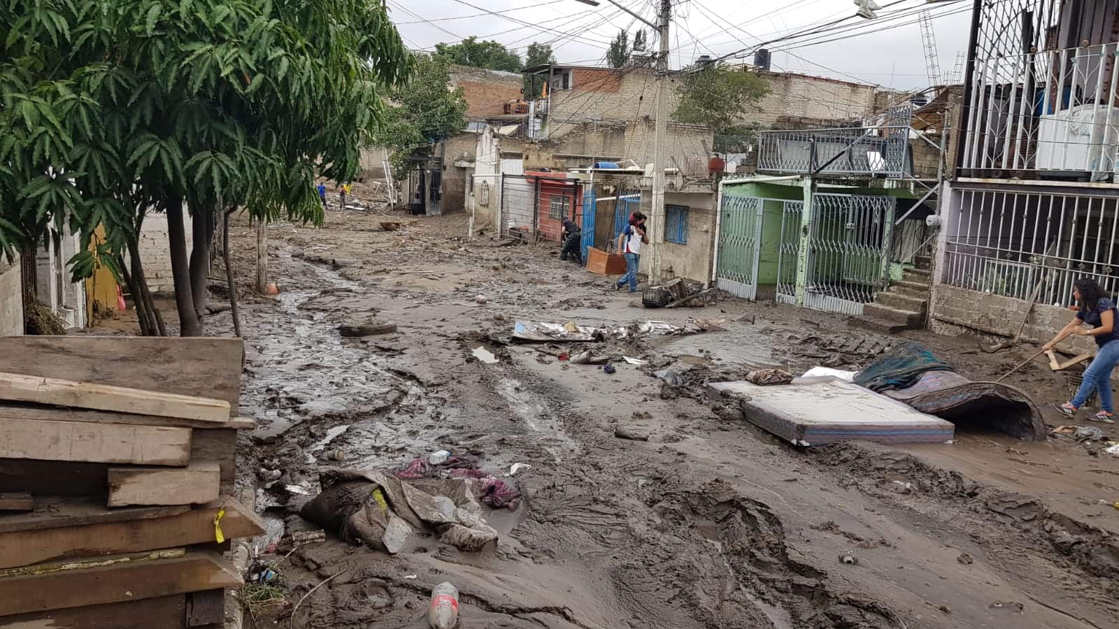 El arroyo es tan extenso que si llueve en una zona, causa estragos a más de 10 kilómetros de distancia.