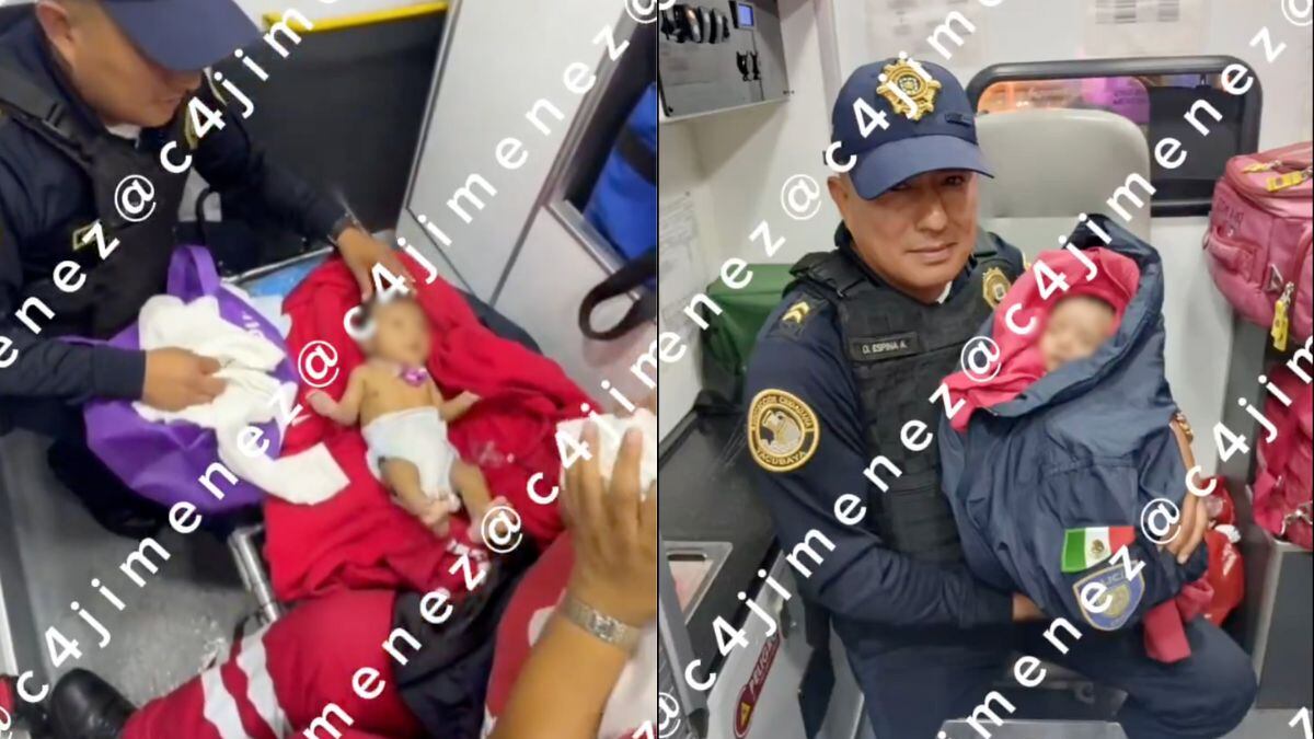 Abandonan a bebé de cuatro meses en CDMX; fue hallado en la calle sin ropa y con hipotermia