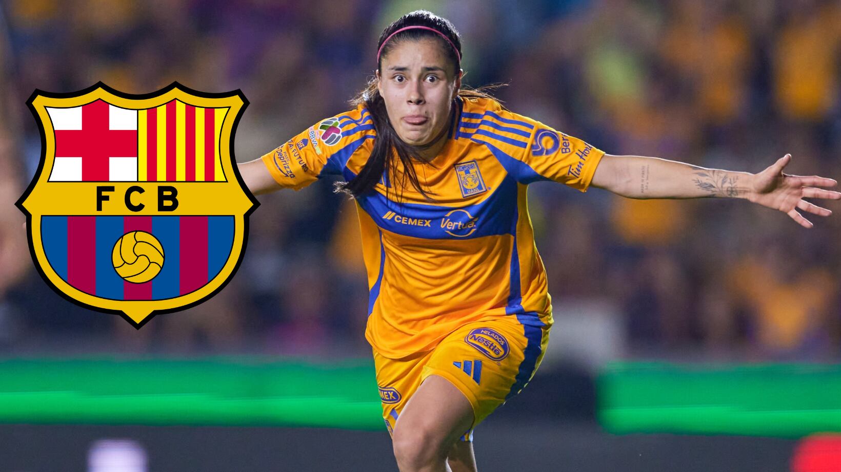Lizbeth Ovalle daría el salto al futbol europeo con el Barcelona.