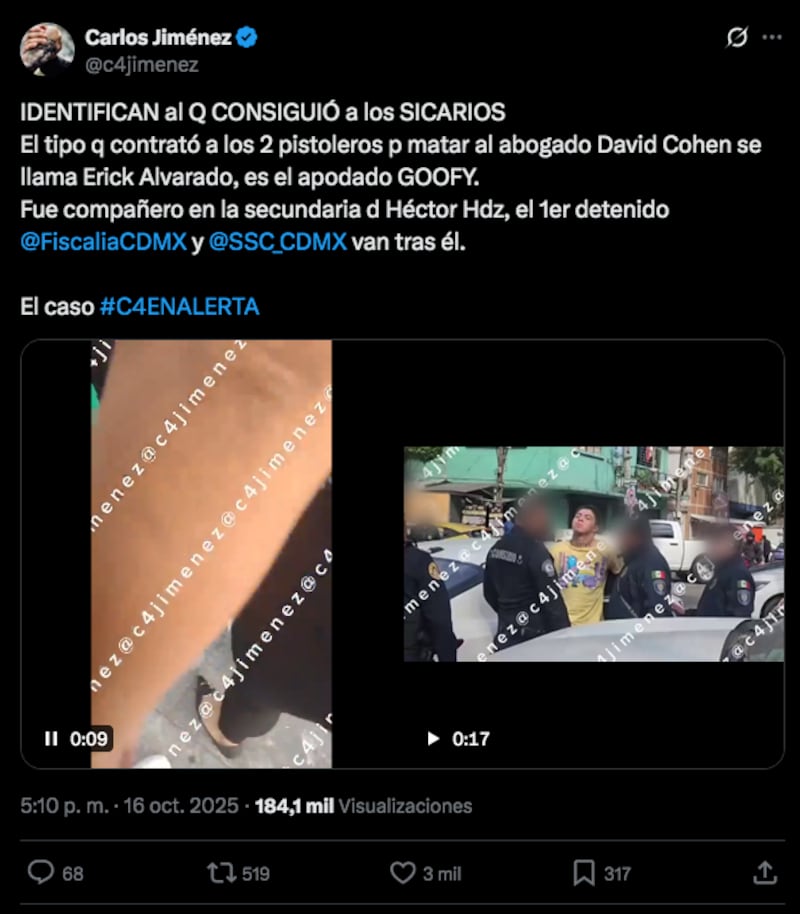 Los principales autores materiales del crimen del abogado ya fueron detenidos