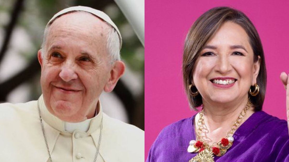 Xóchitl Gálvez tiene encuentro privado con el papa Francisco en el Vaticano