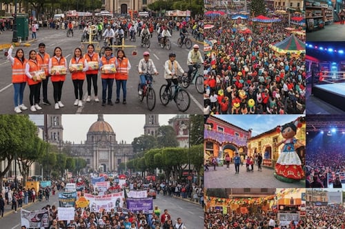 Marchas y eventos hoy en CDMX: agenda completa de movilizaciones y actividades para este viernes 26 de diciembre