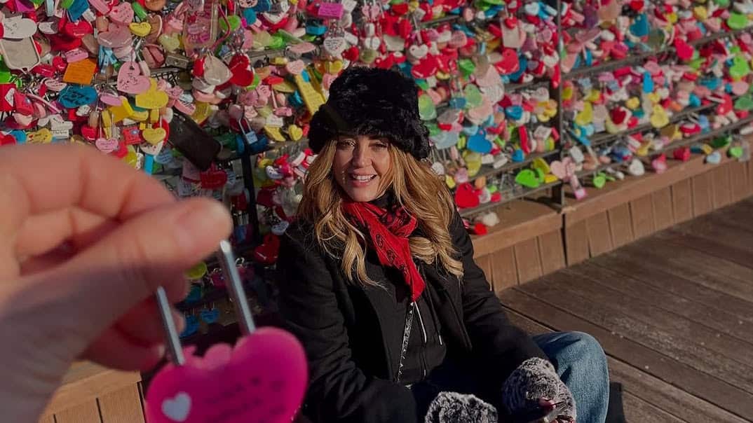 La conductora viajó a Japón