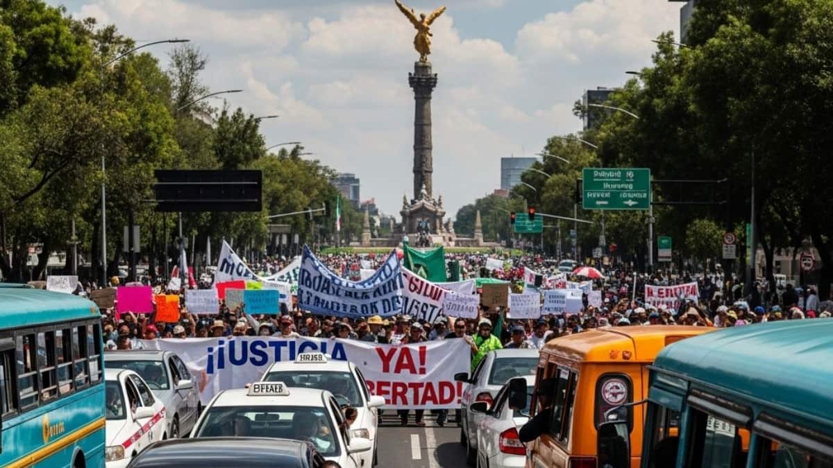 Domingo 7 de septiembre: Manifestaciones y marchas hoy CDMX; alternativas viales y calles afectadas