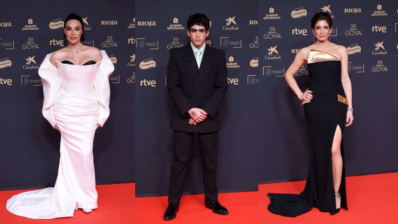 Alfombra roja de los Goya 2025