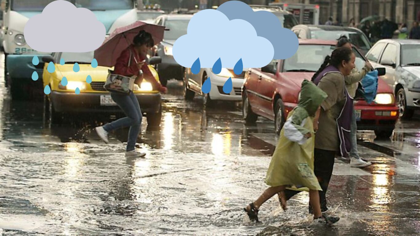 Se prevé la presencia de lluvia eléctrica en "La Perla Tapatía" alrededor de las 04:00 pm. ESPECIAL