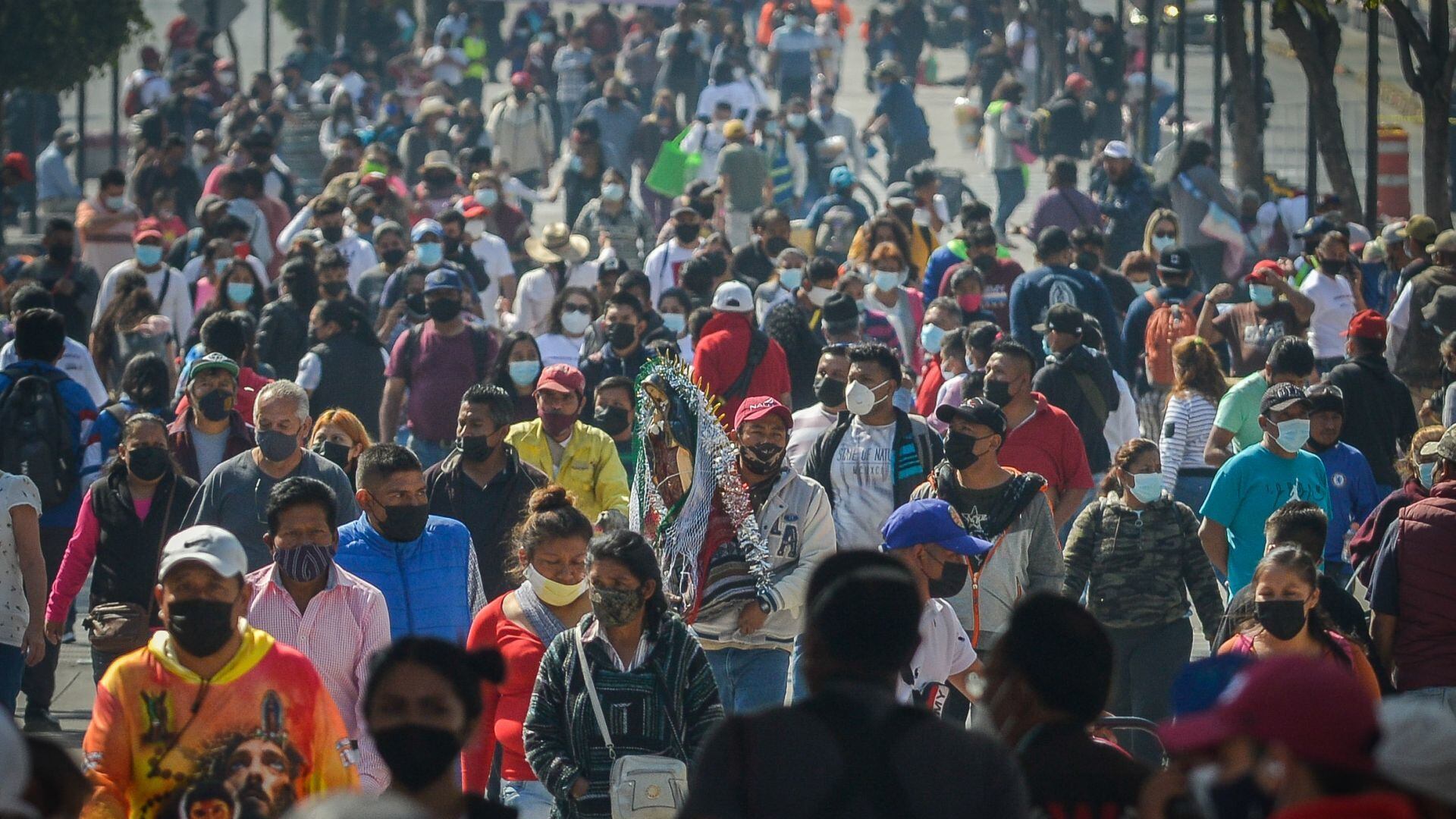 Año con año, cada 12 de diciembre, millones de peregrinos acuden a la Basílica a celebrar a la Virgen de Guadalupe. Foto: Cuartoscuro